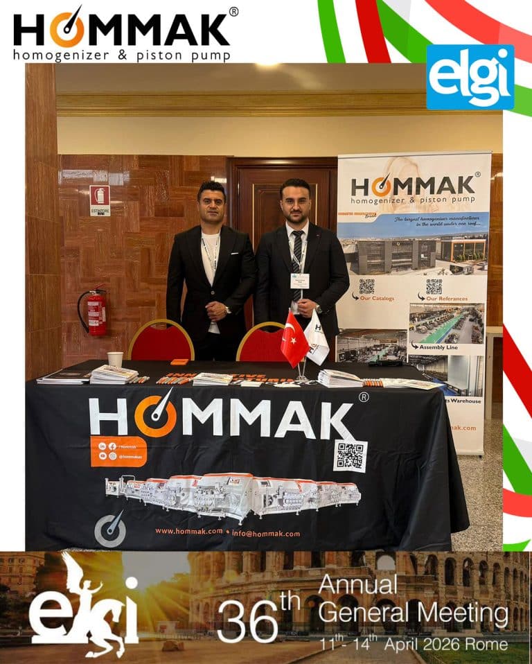 Hommak 36. ELGI Roma Toplantısı’nda Teknolojilerini Sergiledi